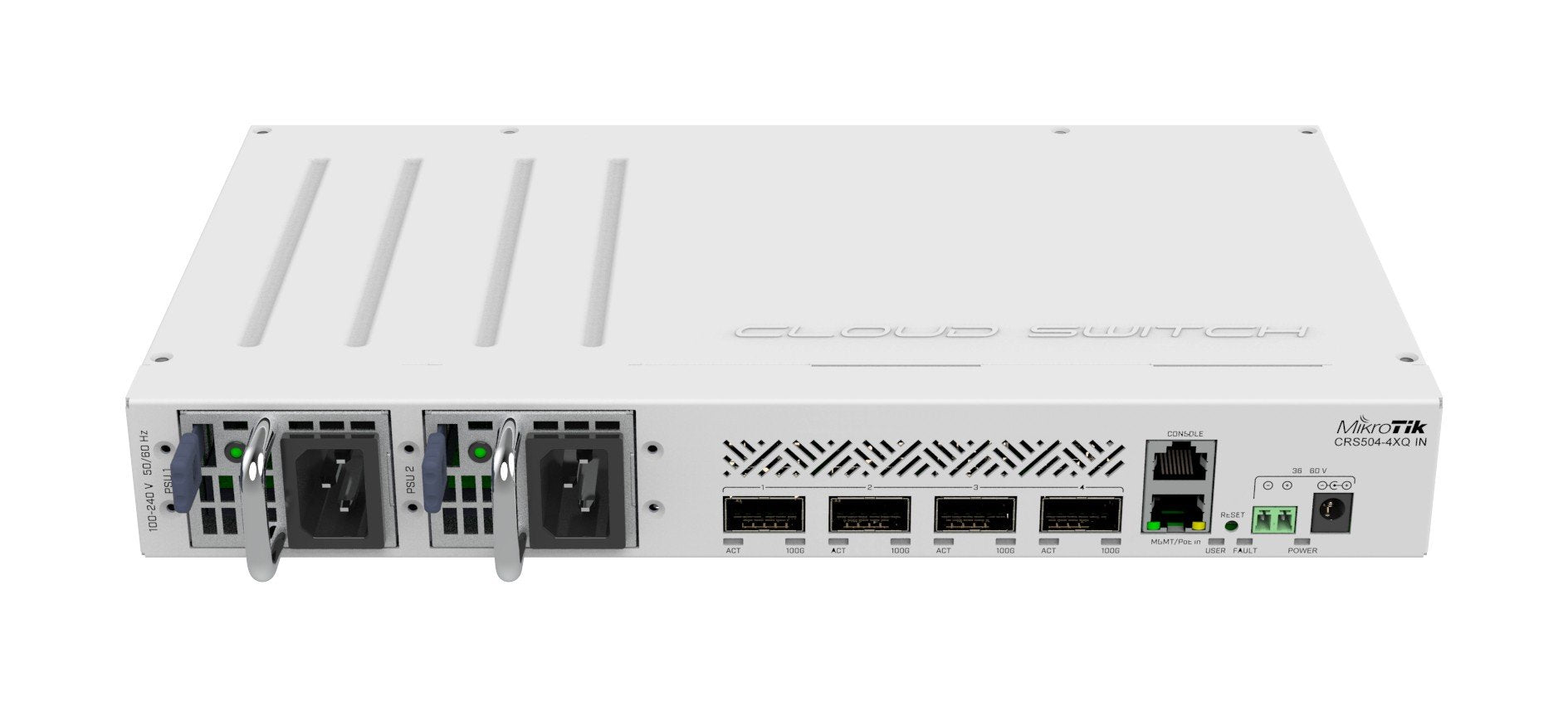 Switch Mikrotik CRS504-4XQ-IN