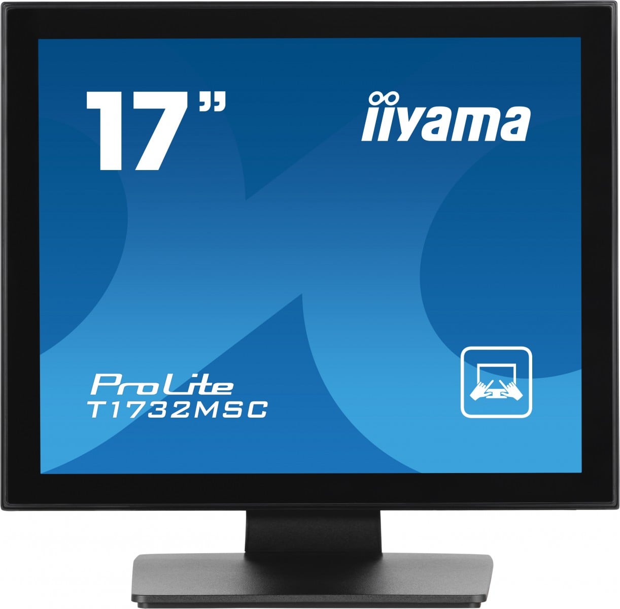 "iiyama ProLite écran plat de PC 43,2 cm (17"") 1280 x 1024 pixels SXGA LED Écran tactile Table Noir"