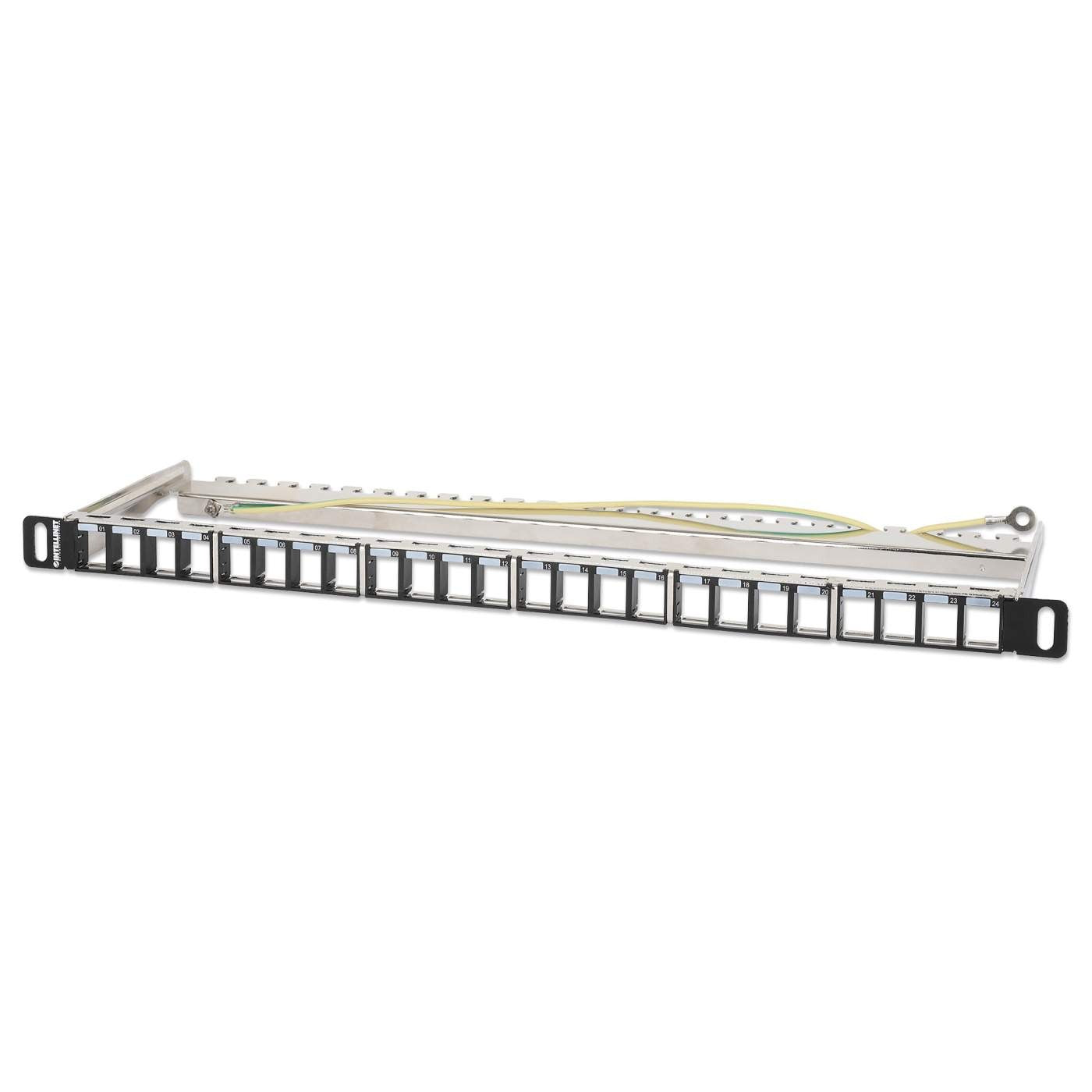 Intellinet 721011 Panneau de brassage 24P Keyst 0,5U