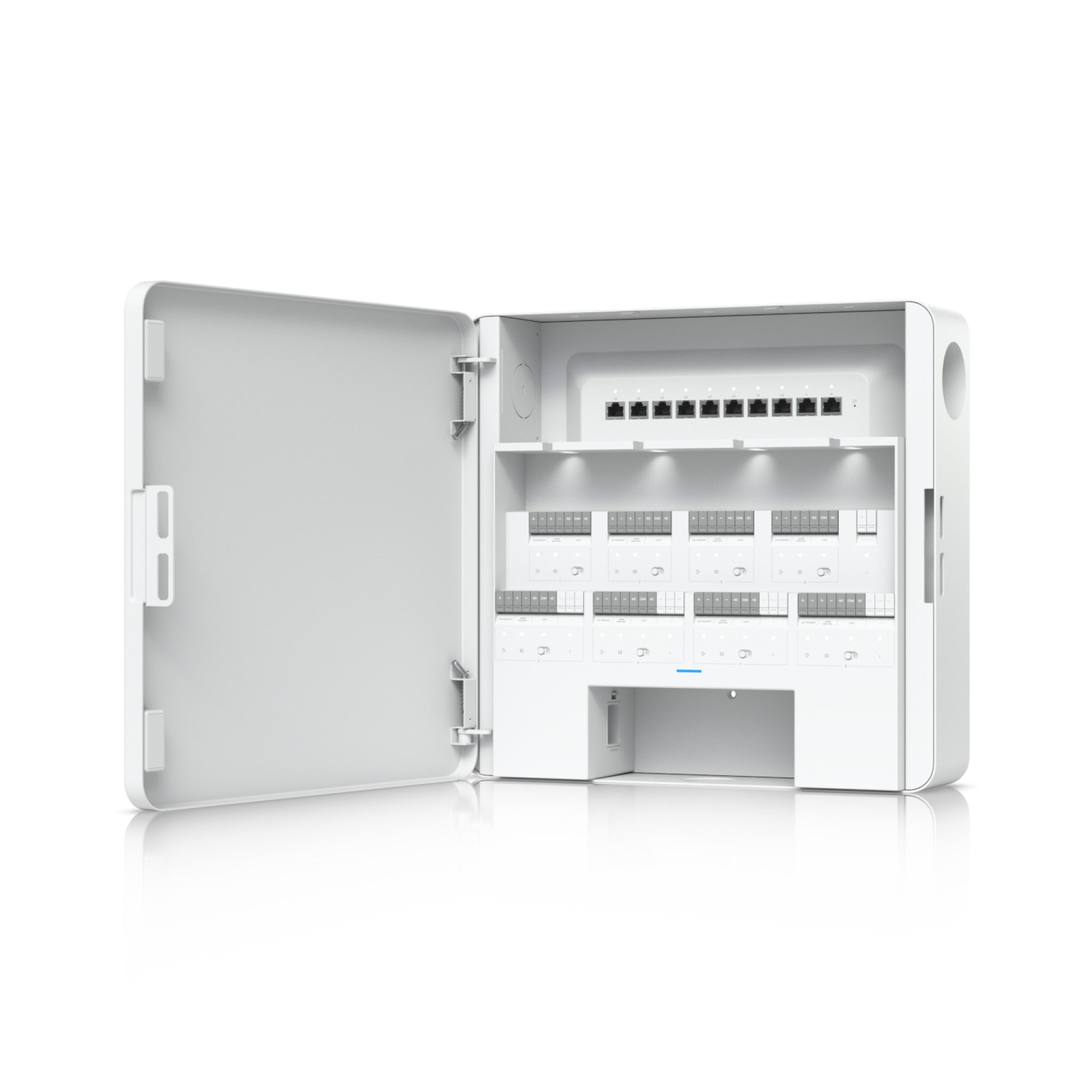 Ubiquiti EAH-8 Point d'acces de niveau entreprise avec contrôle d'entrée et de sortie pour huit portes.