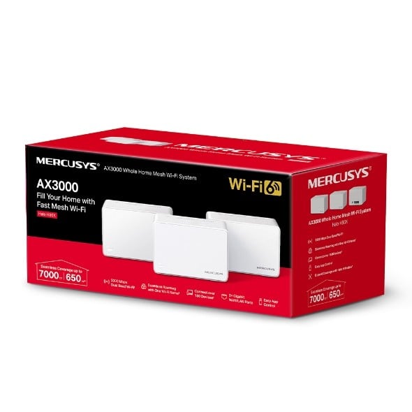 TP-LINK MERCUSYS AX3000 Whole Home Mesh Wi-Fi 6 System