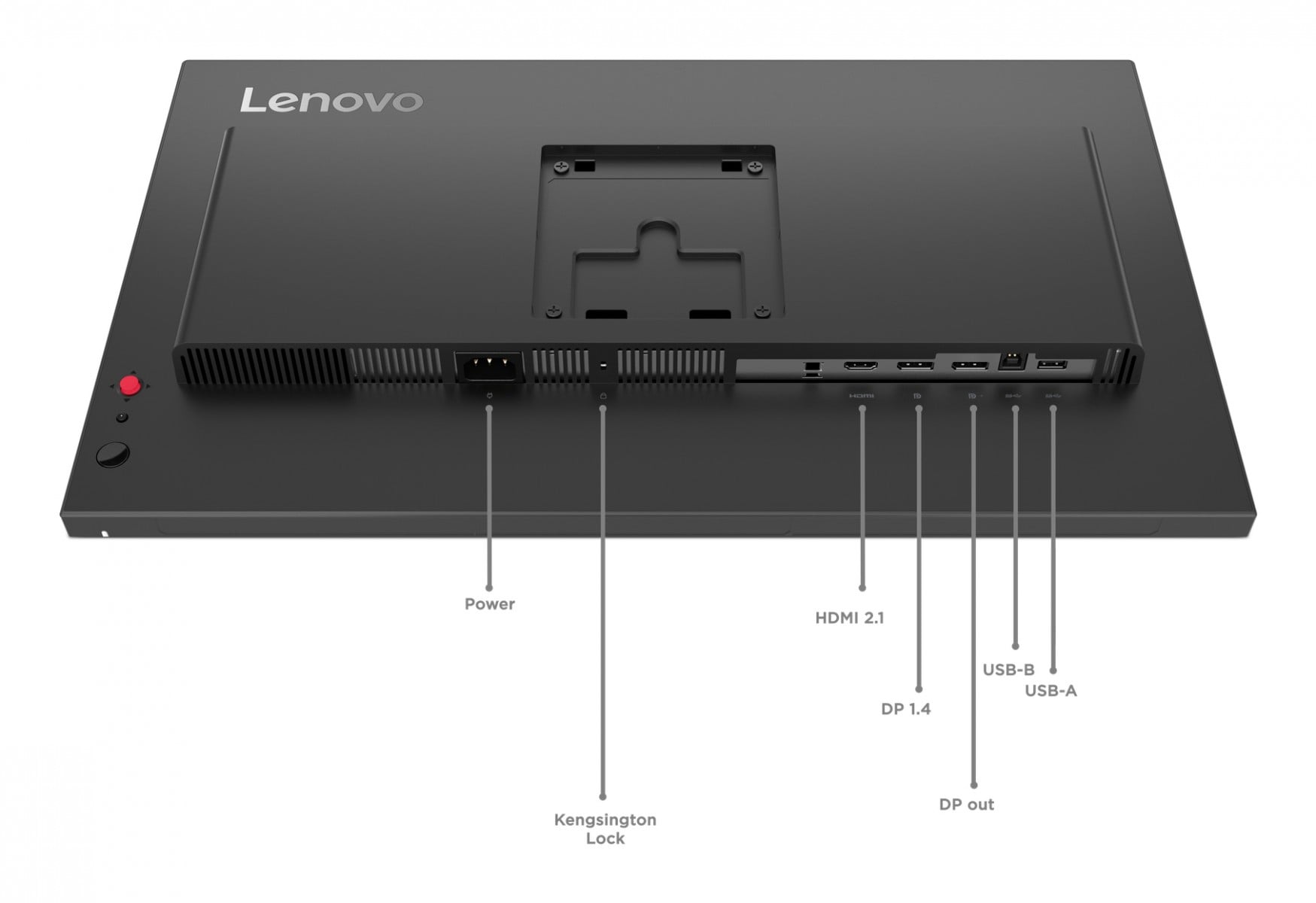 LENOVO ThinkVision P24Q-40 LED Écran 24p 2560x1440 QHD 120Hz IPS 300cd/m2 1500:1 HDR10 4ms HDMI DisplayPort DaisyChain