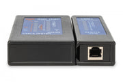 Testeur de câbles réseau et de communication LED, Cat.5e-Cat.6A, (RJ45, RJ12, RJ11), Auto-Scan avec PoE