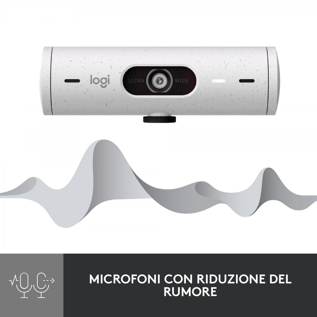 LOGITECH BRIO 500 Webcam colour 1920 x 1080 720p 1080p audio USB-C