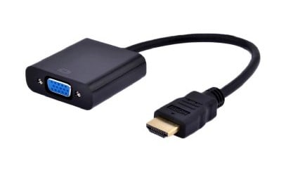 Gembird A-HDMI-VGA-03 - 0,15 m - HDMI Type A (Standard) - VGA (D-Sub) - Mâle - Femelle - 1920 x 1080 pixels