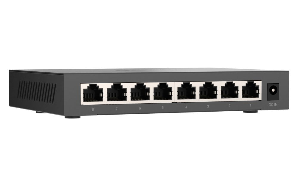 QSW-1108-8T-R2 8 port 2.5Gbps auto nego