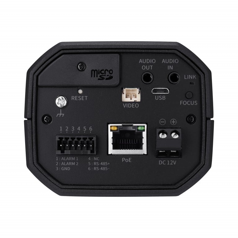 Hanwha XNB-8003 caméra de sécurité Boîte Caméra de sécurité IP Intérieure et extérieure 3328 x 1872 pixels Plafond/mur