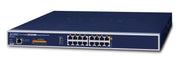 PLANET UPOE-800G commutateur réseau Géré Gigabit Ethernet (10/100/1000) Connexion Ethernet, supportant l'alimentation via ce port (PoE) Bleu