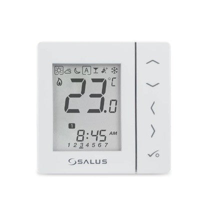 SALUS VS30W Thermostat Programmable Filaire Blanc
