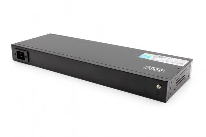 Digitus DN-DP-H-1-8C13 unité de distribution d'énergie 1U Noir