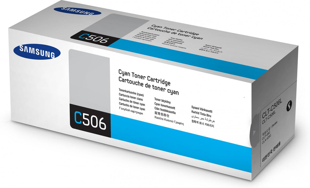 SAMSUNG original Toner cartridge LT-Cartridge506L/ELS High Yield Cyan Toner cartridge SU038A