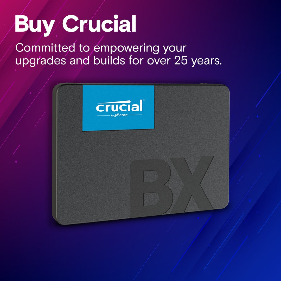 "Crucial BX500 4 To 2.5"" SATA 3D NAND"