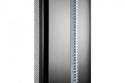 "Armoire réseau debout Hyper Pro 19"" 47U rack 800x1000, porte avant perforée, noire, 1000kg"