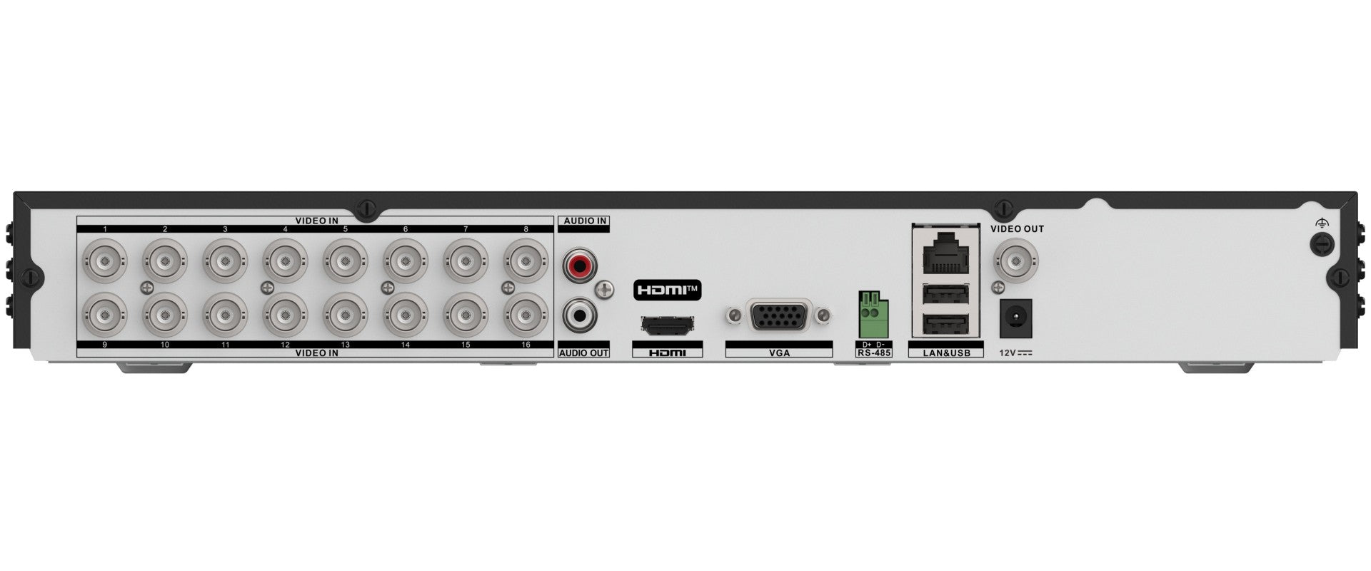 Hikvision iDS-7216HUHI-M2/XT DVR AcuSense 16 canaux 5 MP 1U H.265