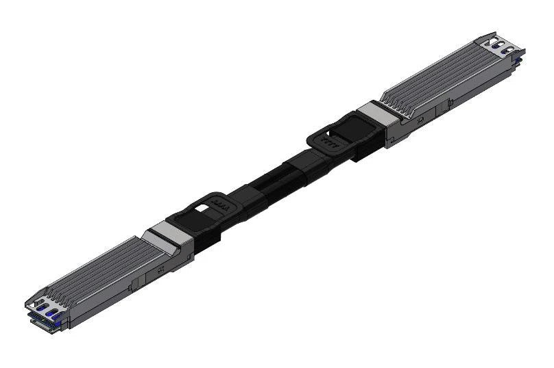 Copper cbl IB twin prt NDR up to 800Gb/s