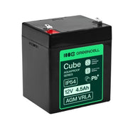 Batterie sans entretien Green Cell AGM VRLA 12V 4.5Ah pour caisses enregistreuses, jouets, caméras (90x70x106mm)