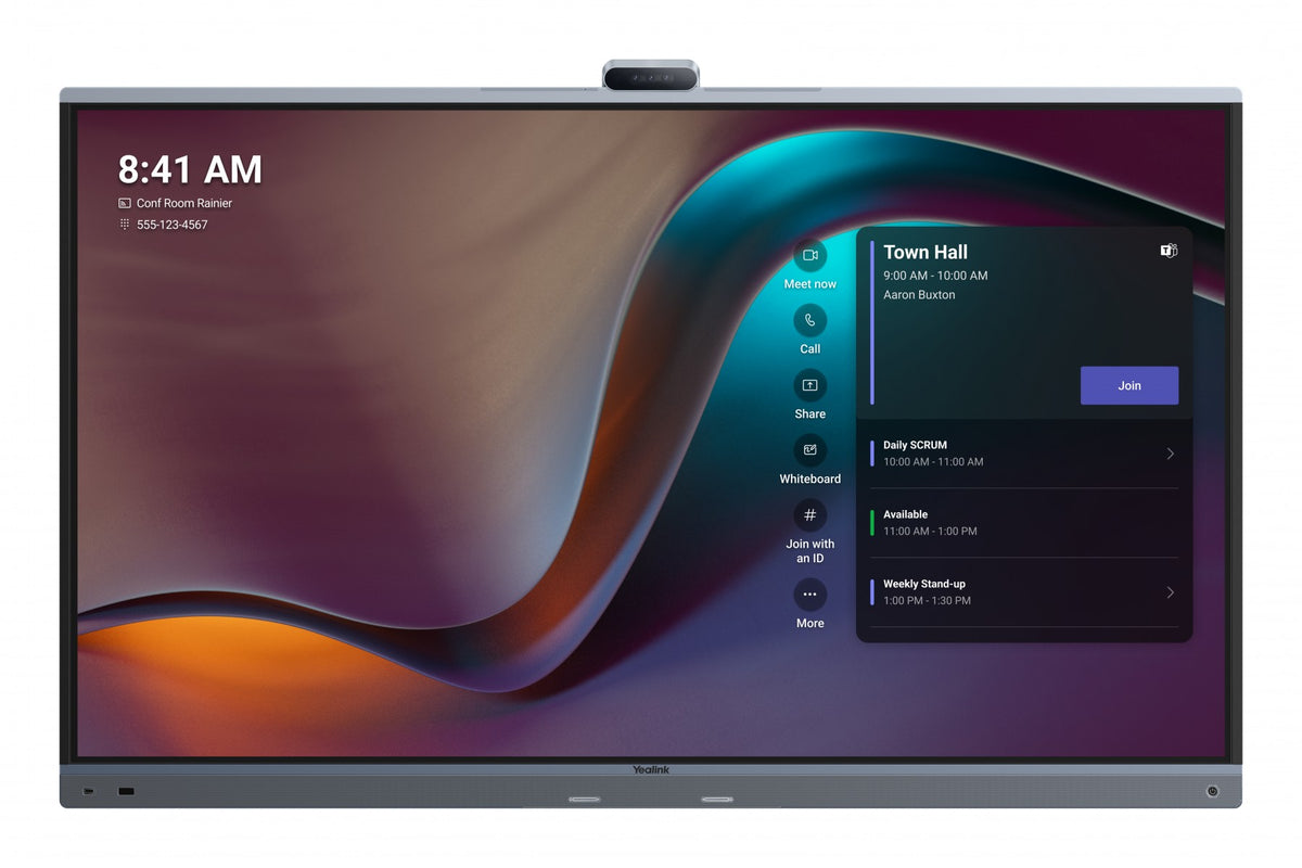 "Yealink MeetingBoard Pro tableau blanc interactif 190,5 cm (75"") 3840 x 2160 pixels Écran tactile"