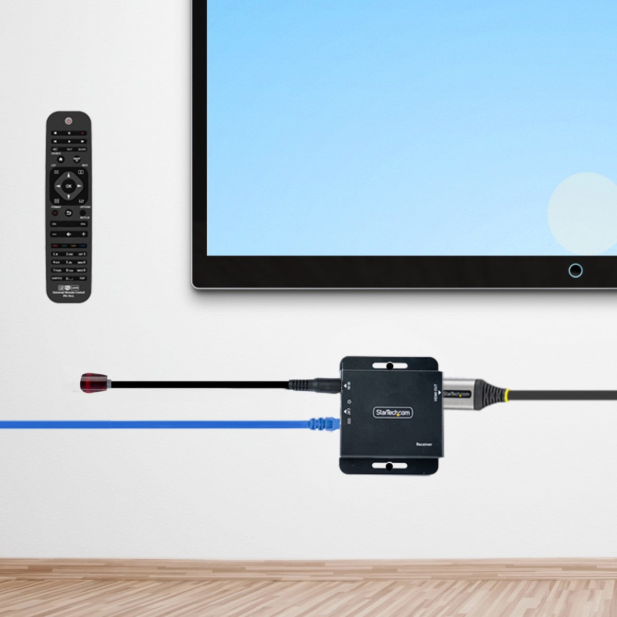 HDMI Extender over CAT6 Ethernet PoC 4K