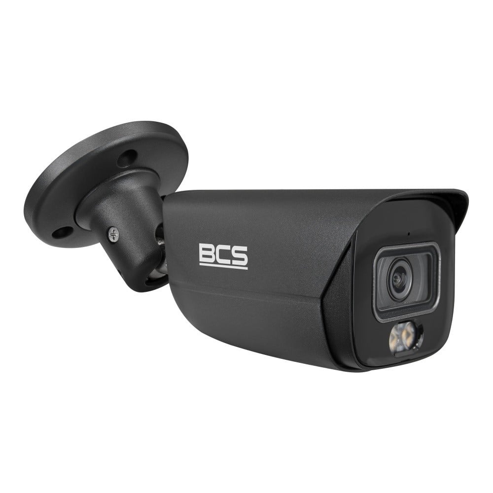 BCS BCS-L-TIP28FCR5L5-Ai1-G Caméra IP tubulaire 8MP avec NightColor et fonctionnalités intelligentes