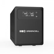 Green Cell UPSLPPC1200 Onduleur AVR UPS 2000VA 1200W PowerCore 24 VDC avec écran LCD