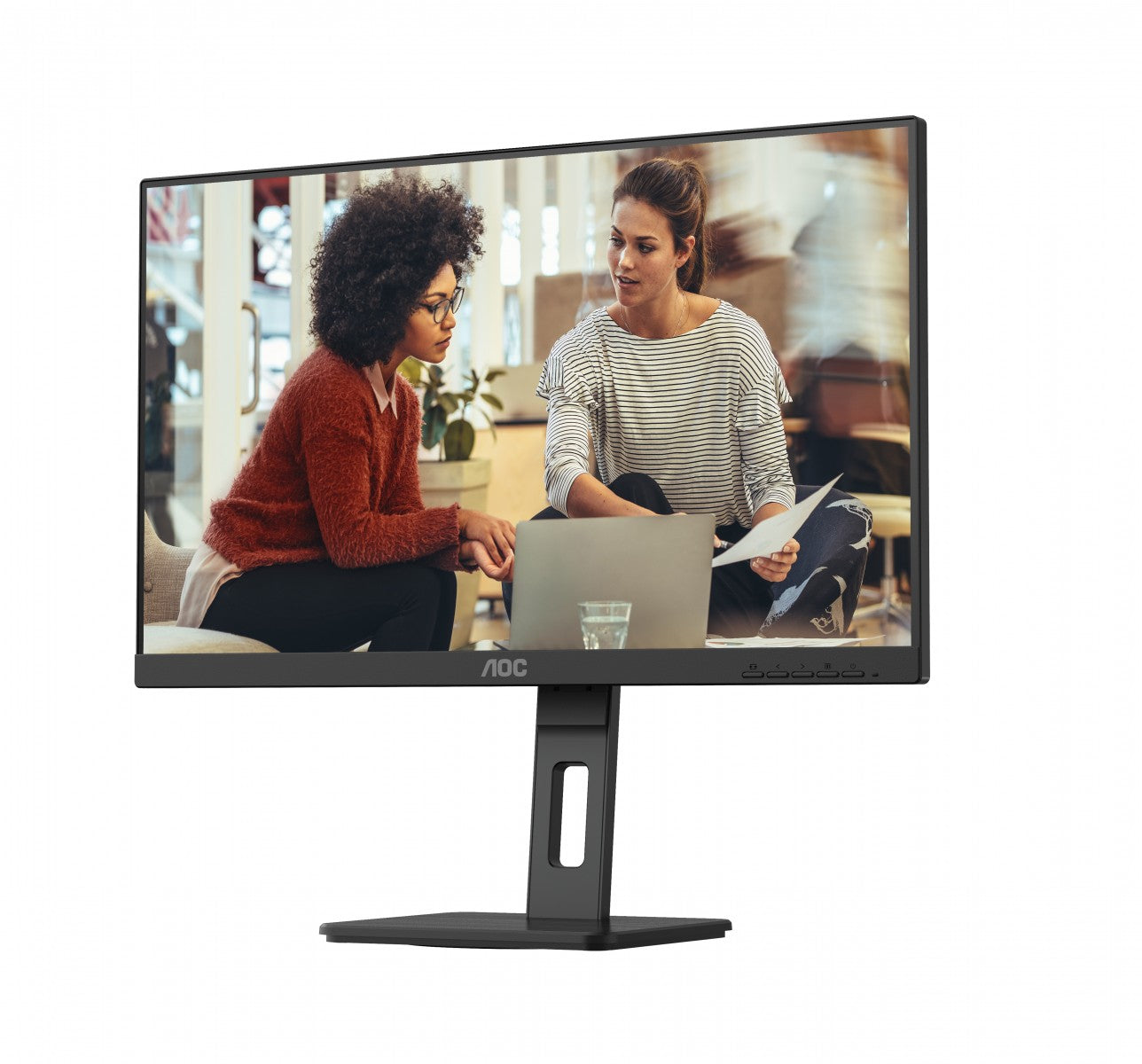 AOC U27E3UF 27p IPS 3840x2160 Monitor 4ms 16:9 2xHDMI DP USB Black