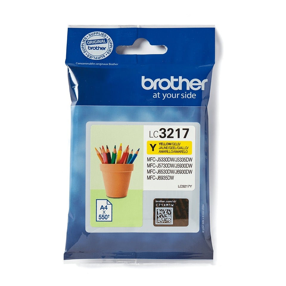 LC3217Y/YELLOW INK f. MFC-J6930DW