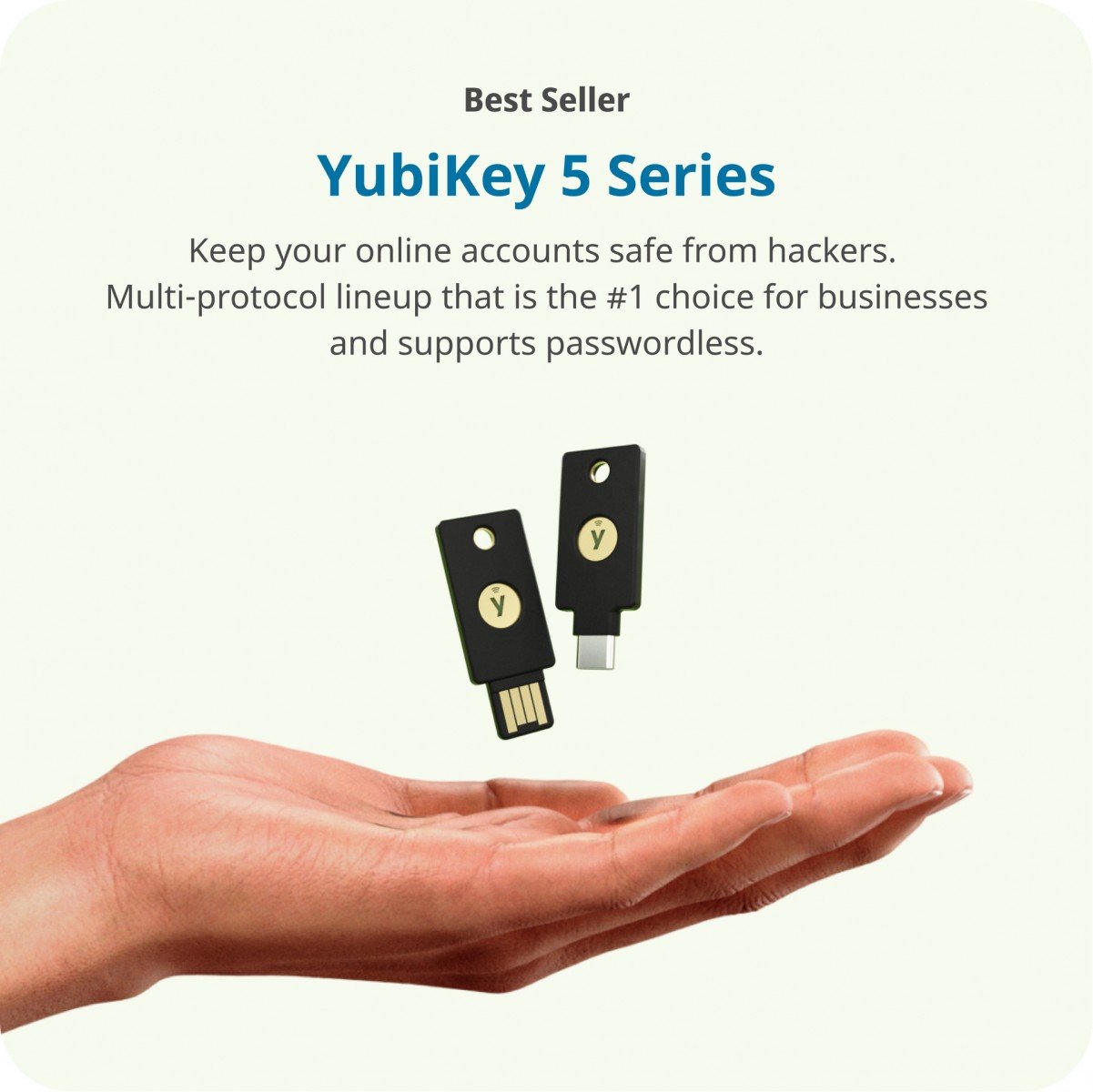 YubiKey 5C NFC Clé de sécurité matérielle