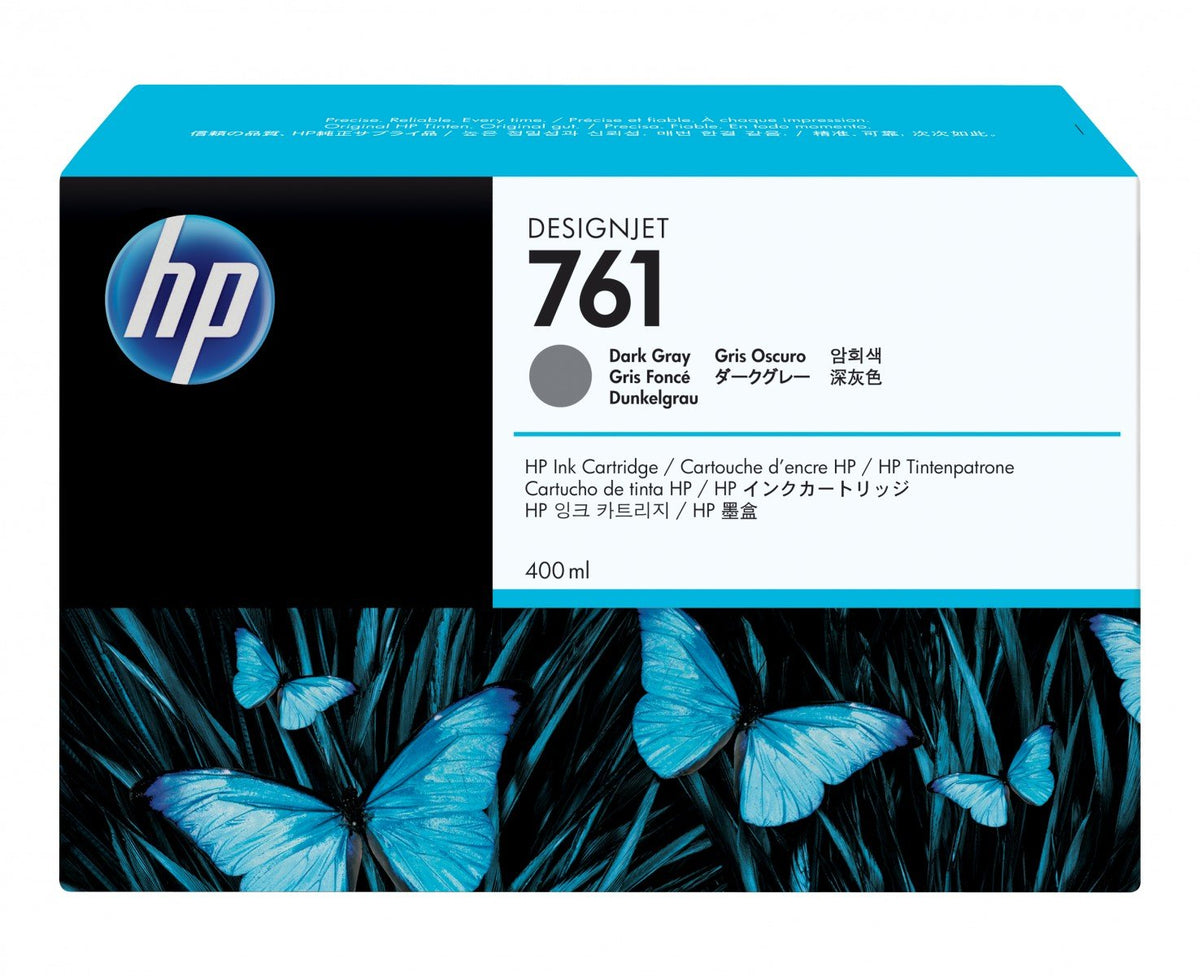 HP 761 original Ink cartridge CM996A dark grey standard capacity 400ml 1-pack