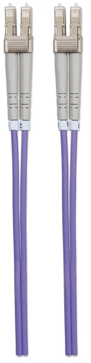Intellinet 750899 câble de fibre optique 5 m LC OM4 Violet
