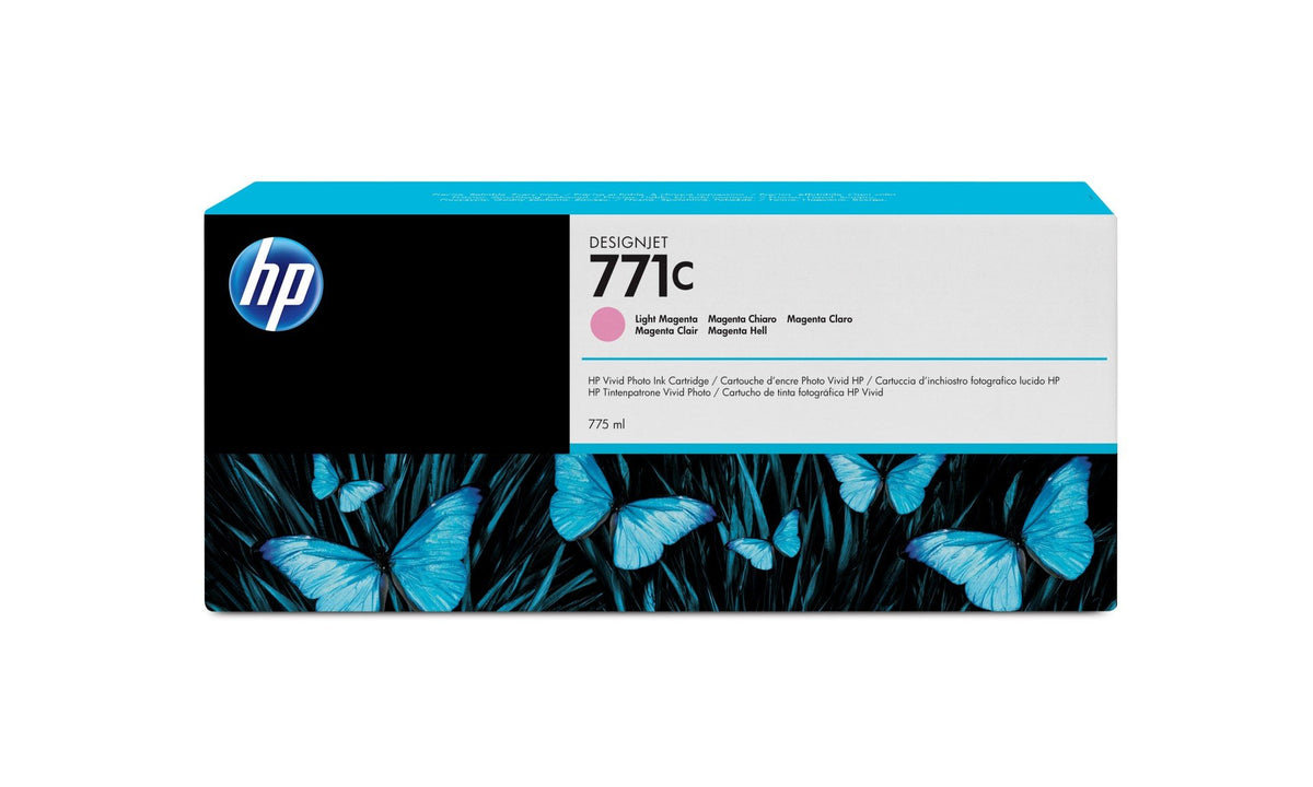 HP 771C original Ink cartridge B6Y11A light magenta standard capacity 775ml 1-pack