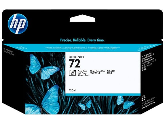 HP 72 original UV Ink cartridge C9370A photo black high capacity 130ml 1-pack