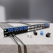 Intellinet 721028 Patch Panel 48P Keyst 1U