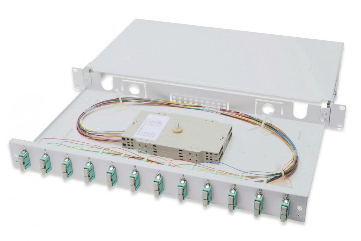 Digitus DN-96321/3 adaptateur de fibres optiques 1 piece(s) Gris