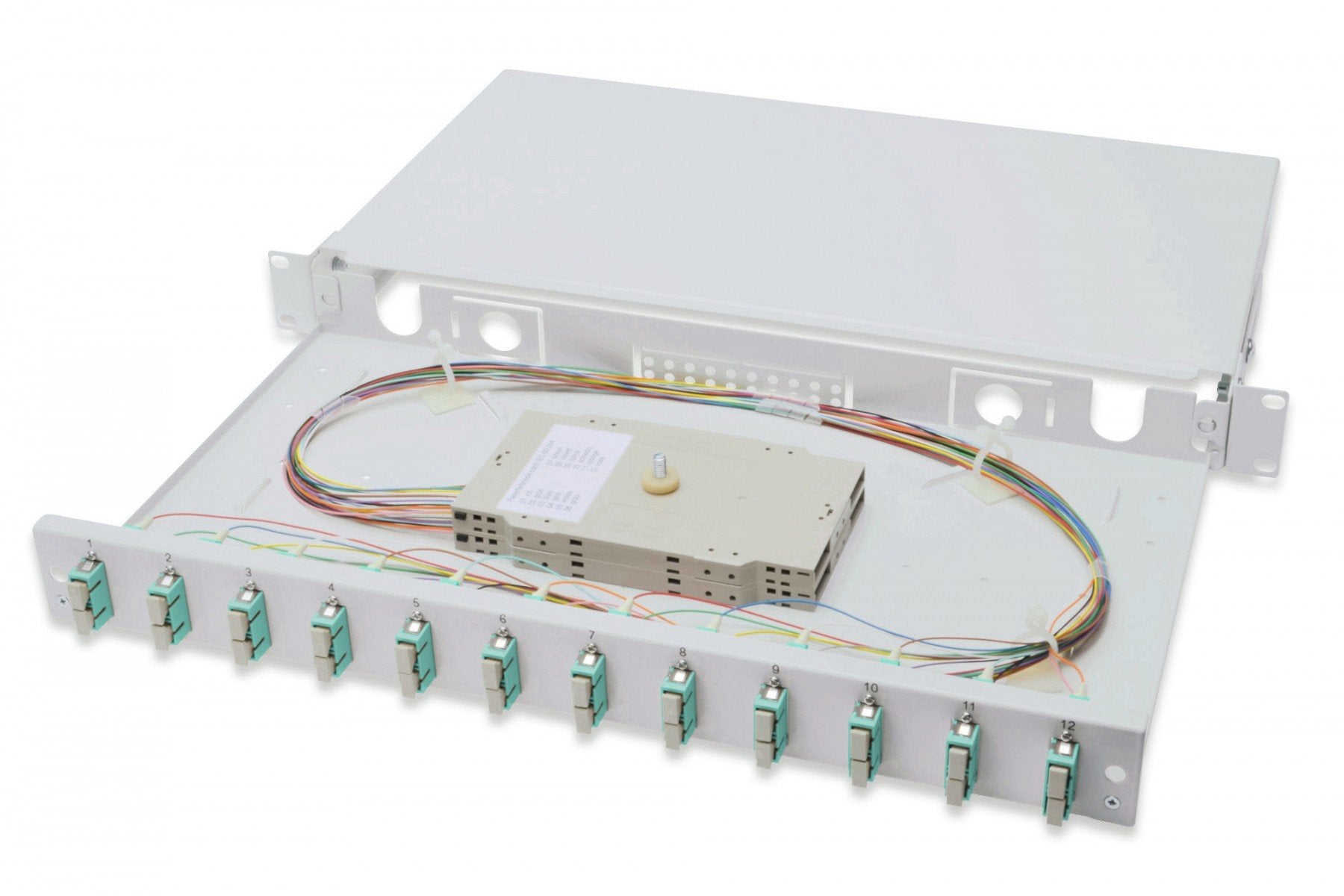 Digitus DN-96321/3 adaptateur de fibres optiques 1 piece(s) Gris