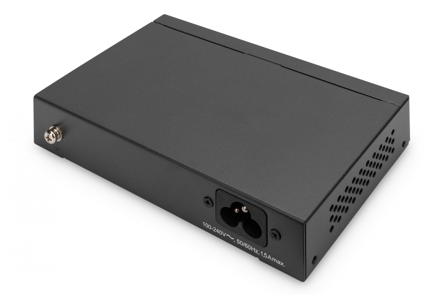 Digitus DN-95330-1 commutateur réseau Non-géré Gigabit Ethernet (10/100/1000) Connexion Ethernet, supportant l'alimentation via ce port (PoE) Noir