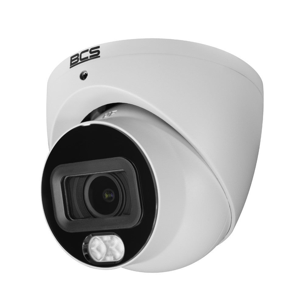 BCS BCS-L-EIP14FCL3-Ai1 Caméra dôme IP 4MP avec technologie NightColor et microphone