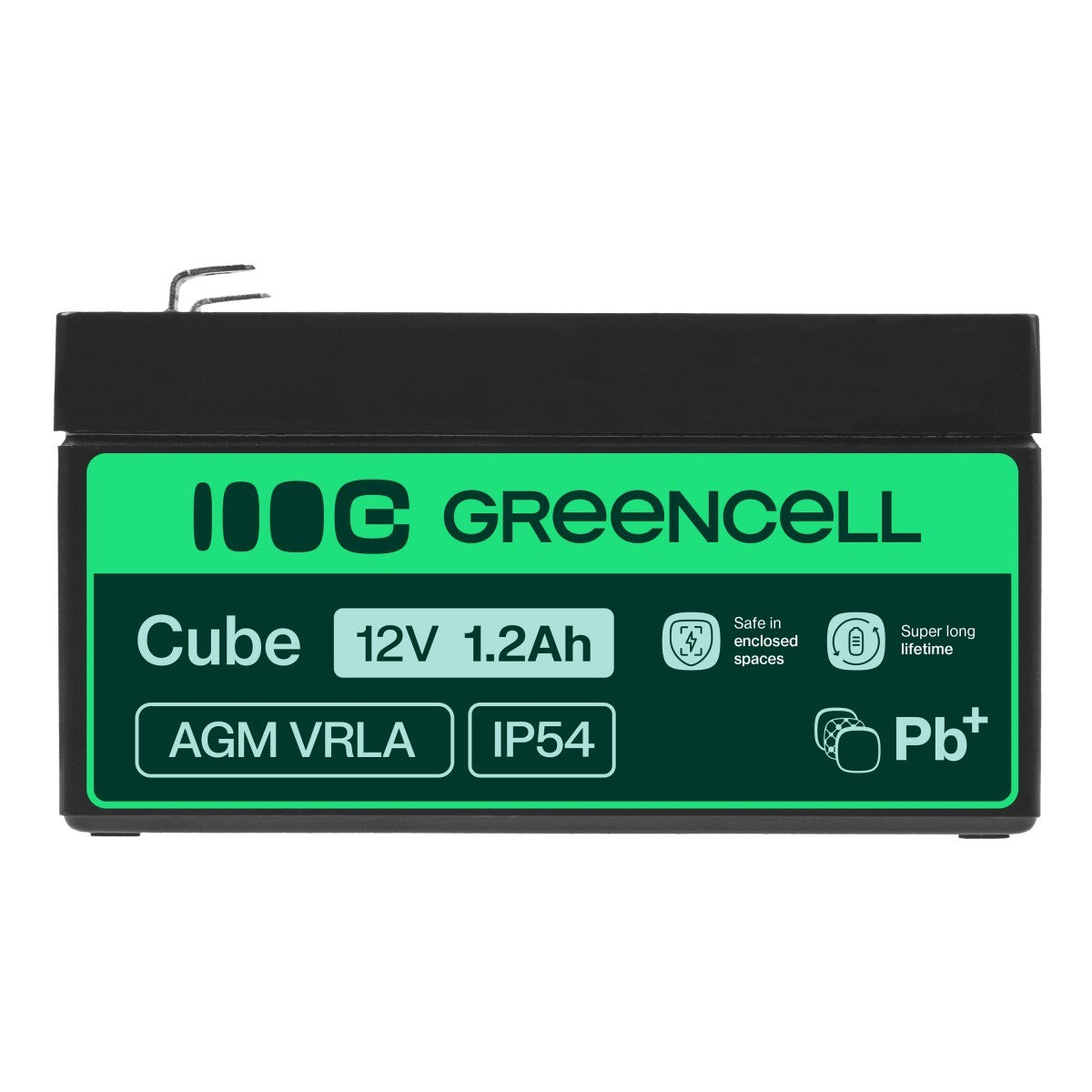 Green Cell AGM17 Batterie de l'onduleur Sealed Lead Acid (VRLA) 12 V 1,2 Ah
