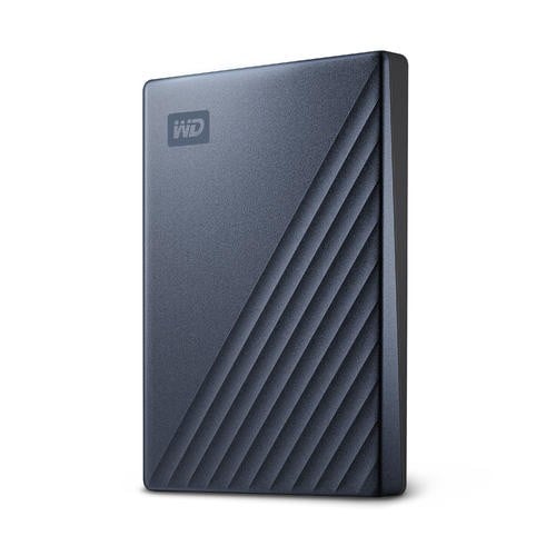 WD My Passport Ultra 2To Blue USB-C/USB3.0 HDD 2.5p Metal finish RTL portable extern