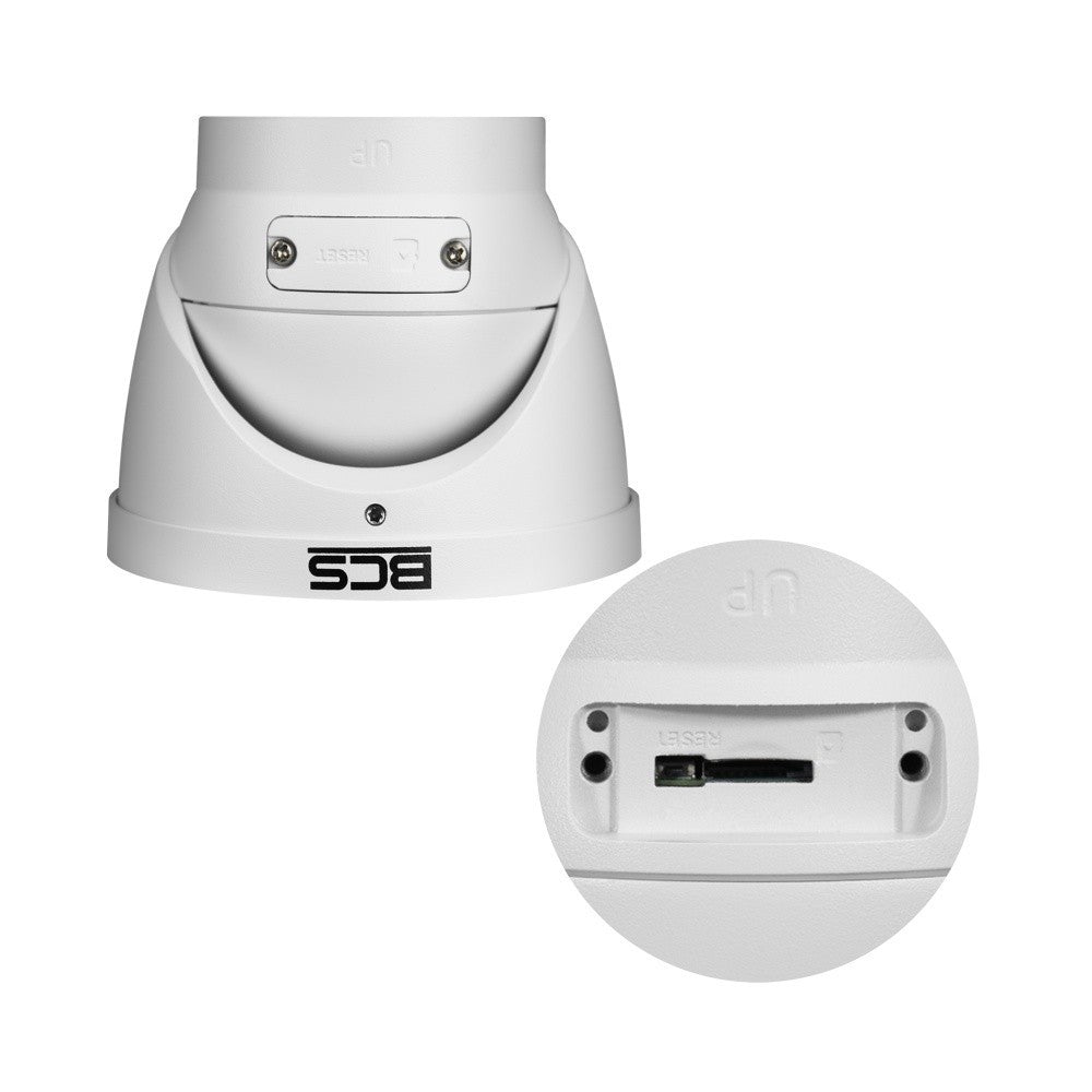 BCS BCS-L-EIP48VCR4L4-Ai1 Caméra dome IP 8MP avec technologie NightColor et WDR 120dB