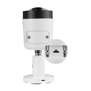 BCS BCS-L-TIP14FCR3L3-Ai1 Caméra Tubulaire IP 4MP avec Technologie NightColor et Microphone