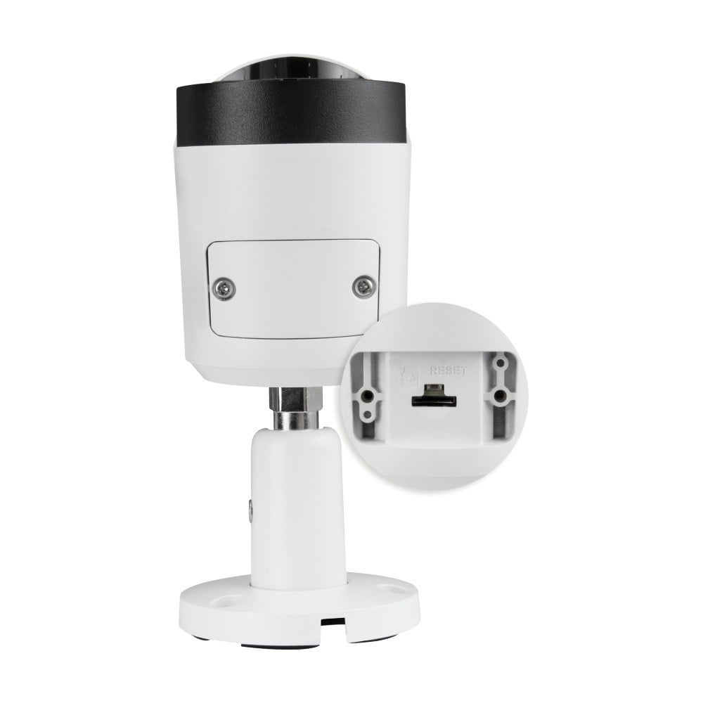 BCS BCS-L-TIP14FCR3L3-Ai1 Caméra Tubulaire IP 4MP avec Technologie NightColor et Microphone
