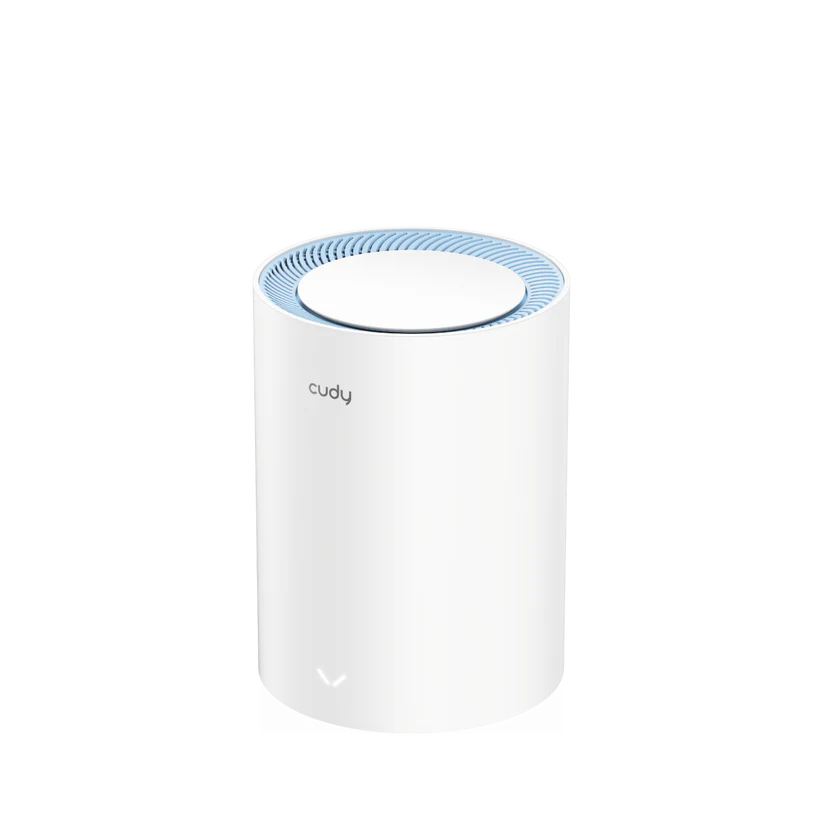 Cudy M1200 1-PACK systeme Wi-Fi maillé Bi-bande (2,4 GHz / 5 GHz) Wi-Fi 5 (802.11ac) Blanc 2 Interne