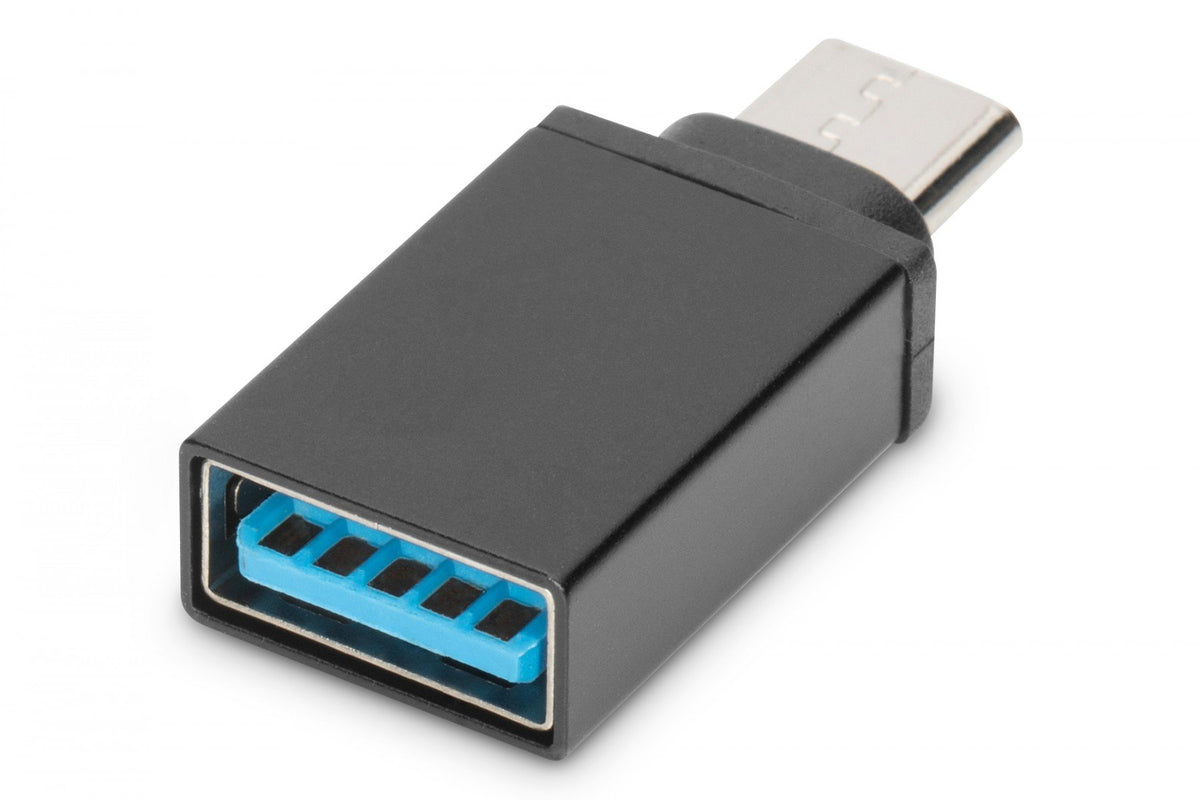Digitus AK-300506-000-S changeur de genre de câble USB C USB A Noir