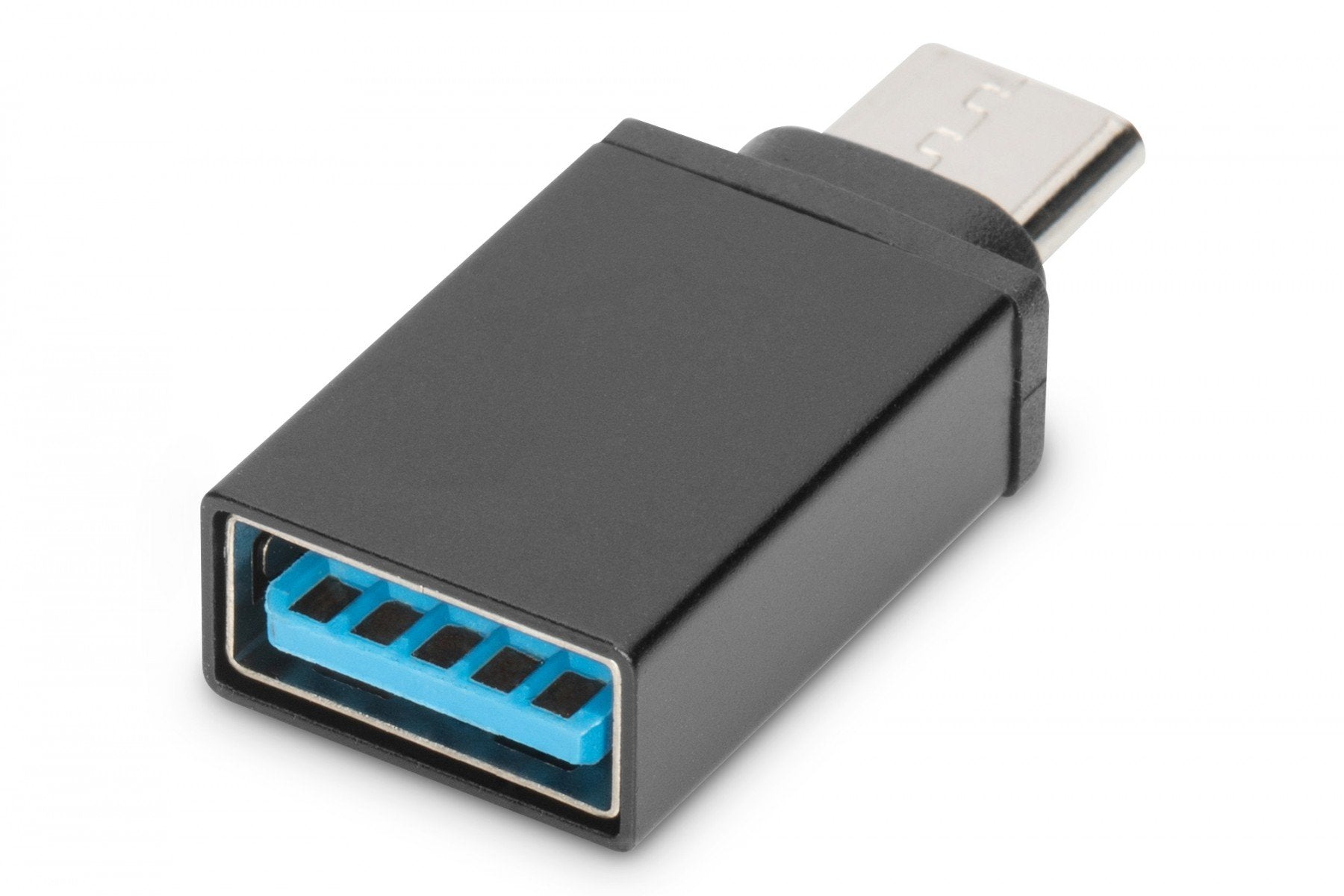 Digitus AK-300506-000-S changeur de genre de câble USB C USB A Noir