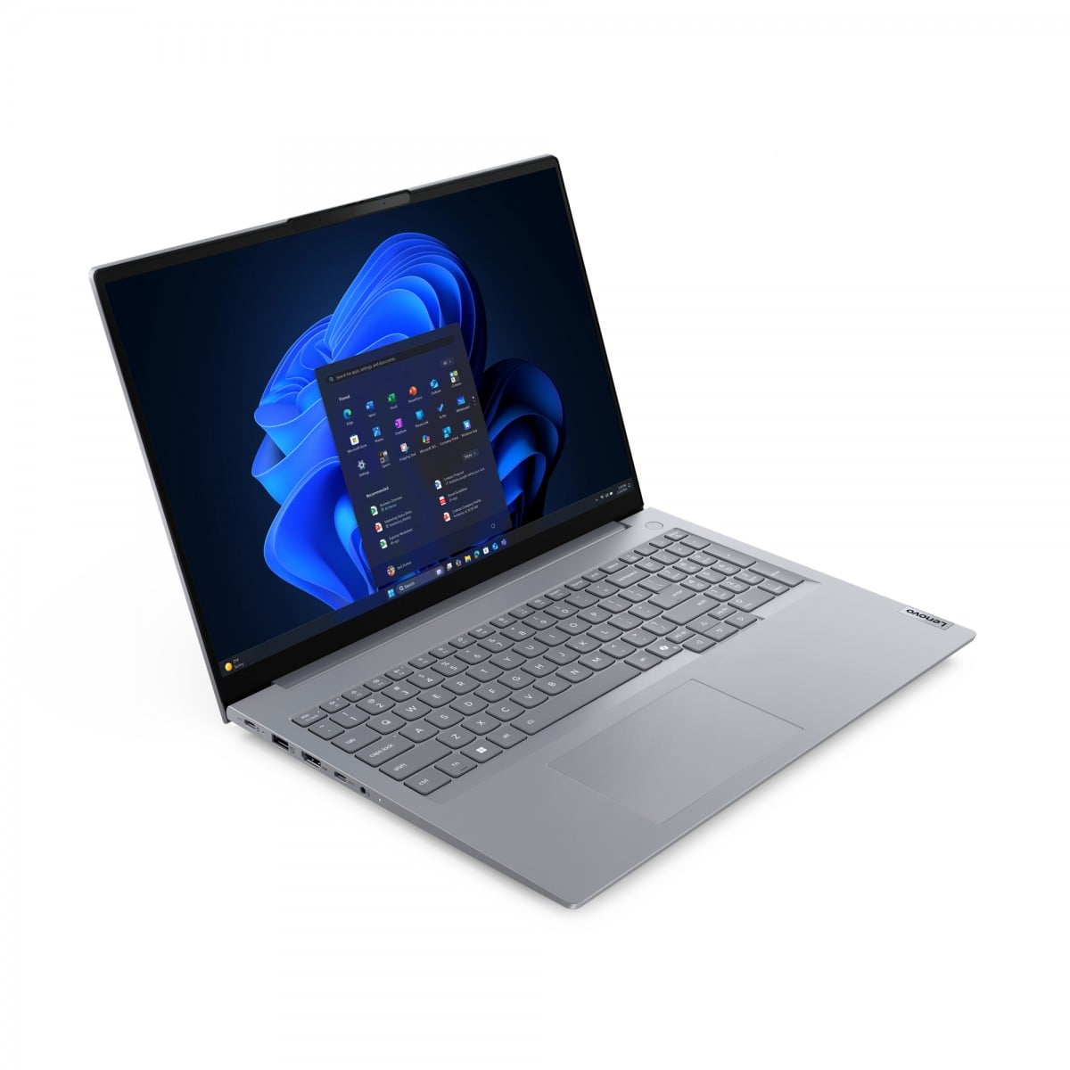 "Lenovo ThinkBook 16 G9 AHP AMD Ryzen™ 5 220 Ordinateur portable 40,6 cm (16"") WUXGA 16 Go DDR5-SDRAM 512 Go SSD Wi-Fi 7 (802.11be) Windows 11 Pro Nordique Gris"