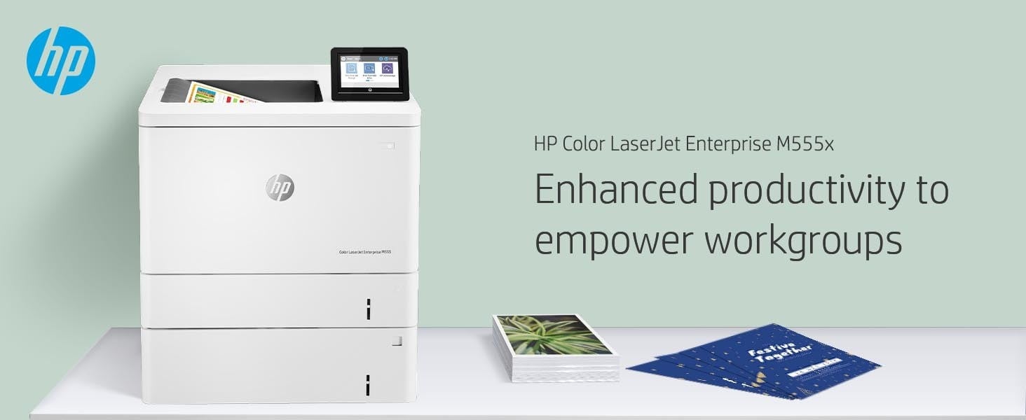 HP Color LaserJet Enterprise M555x, Imprimer, Impression recto verso