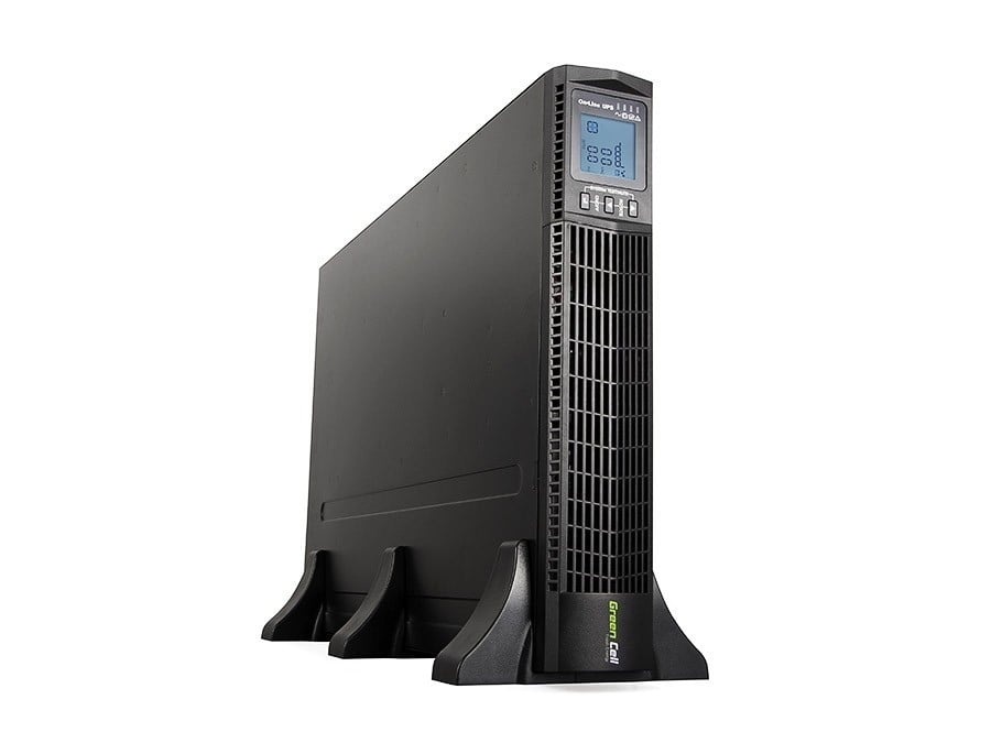 Green Cell UPS15 alimentation d'énergie non interruptible Double-conversion (en ligne) 1999 VA 900 W 6 sortie(s) CA