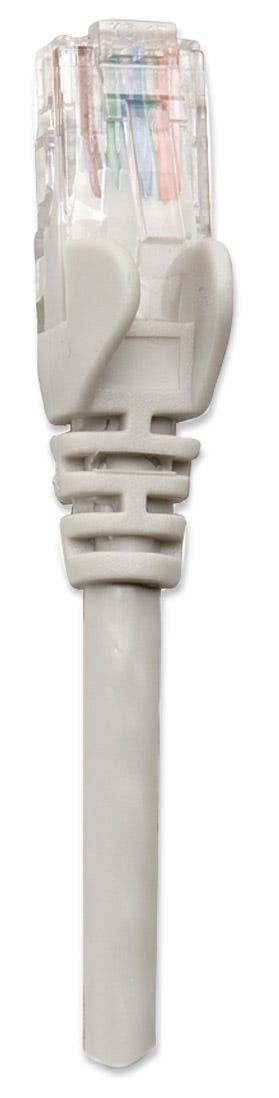 Intellinet 15m, Cat 5e UTP câble de réseau Gris Cat5e U/UTP (UTP)