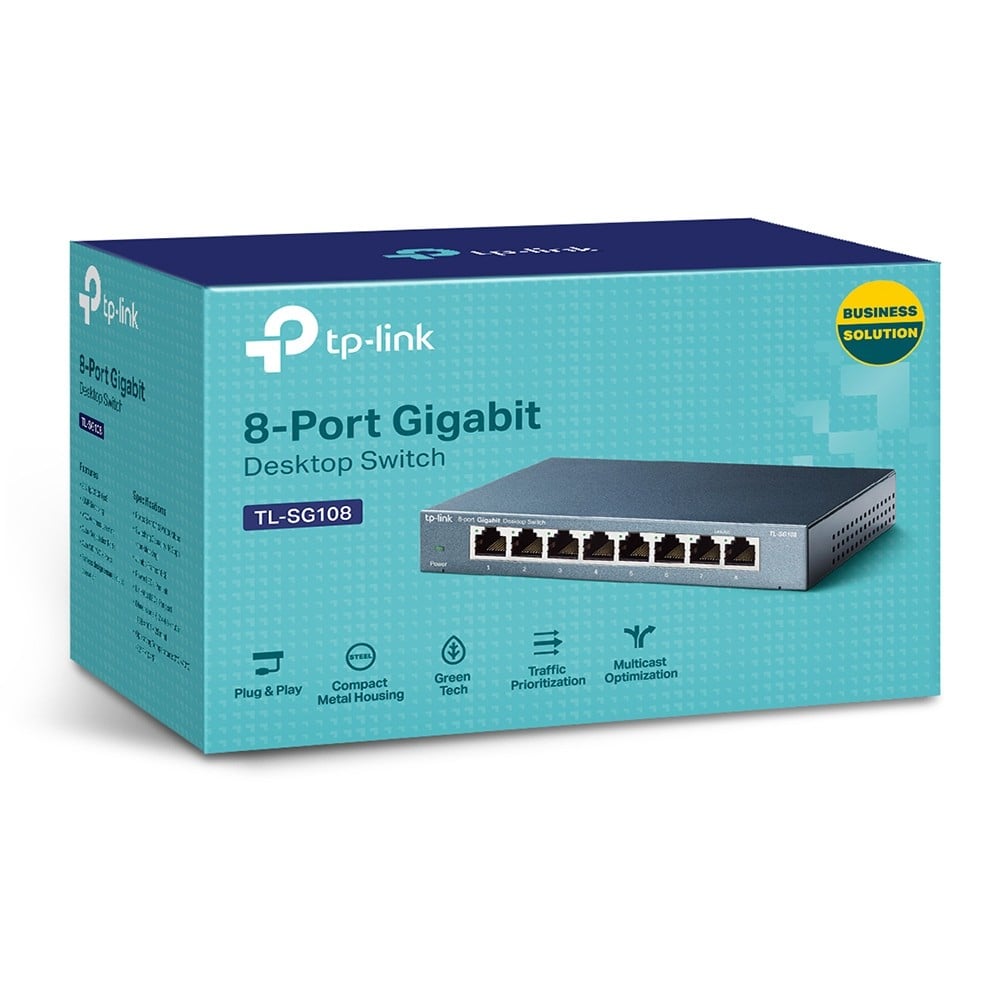 8-port Gigabit Desktop Switch