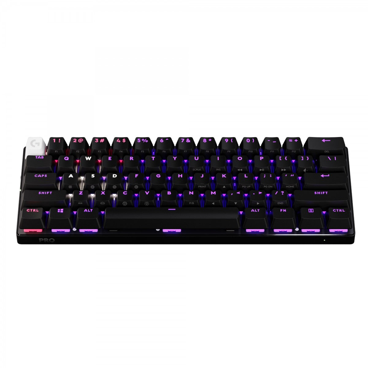 Logitech G PRO X 60 clavier Gaming RF sans fil + Bluetooth QWERTY US International Noir